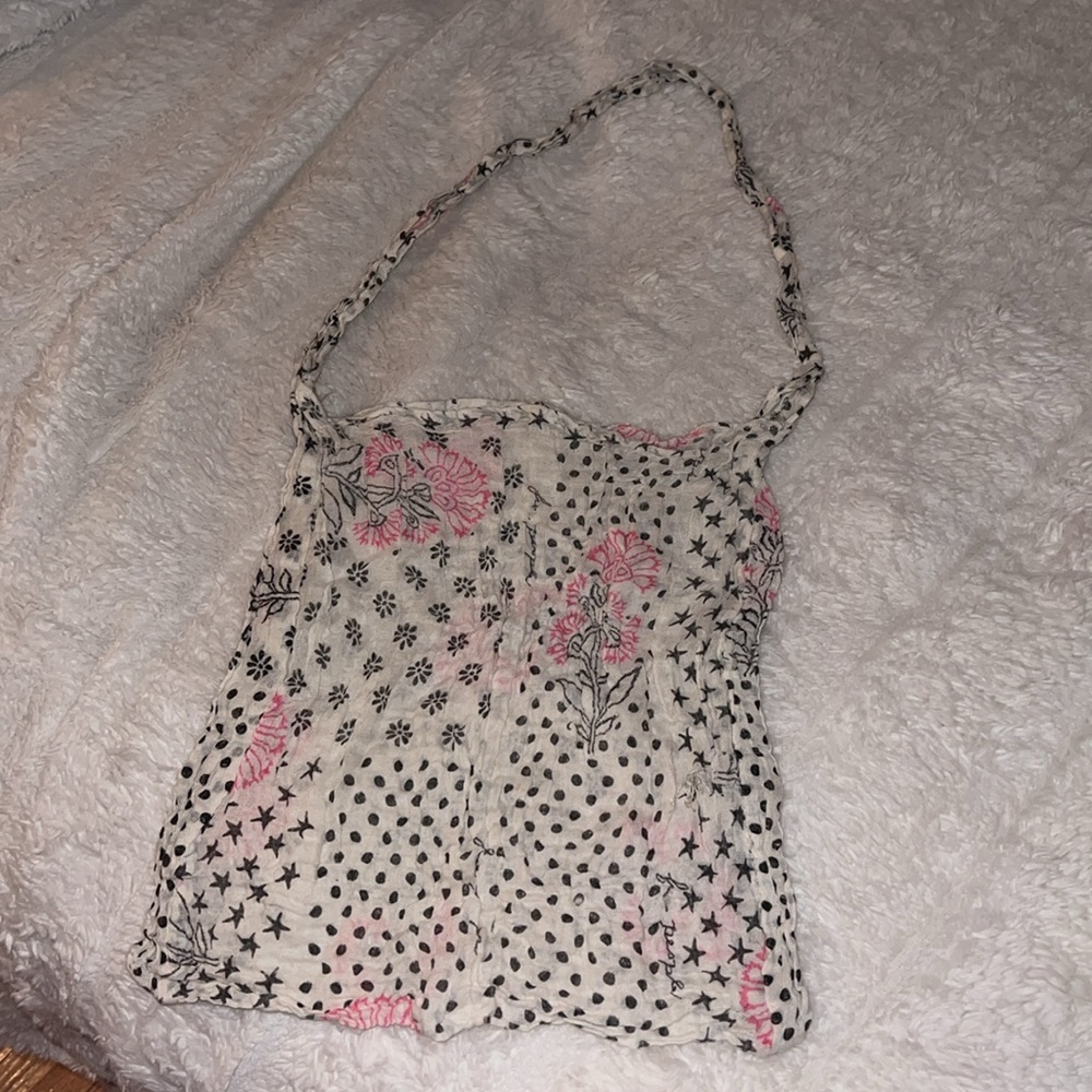 Free People Mini Bag Keychain w Shopping Bag - Picture 6 of 6